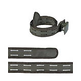 Брючний ремінь MIL-TEC Laser Cut Belt Оливковий 130 см (13121801).solve, фото 6