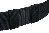 Ремінь армійський Mil-tec army belt із пряжкою чорний (13315502) розмір L чорний-120 см.solve, фото 5