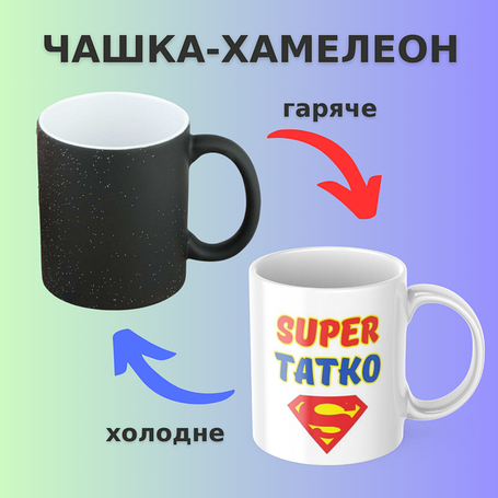 Чашки-хамелеон для тата