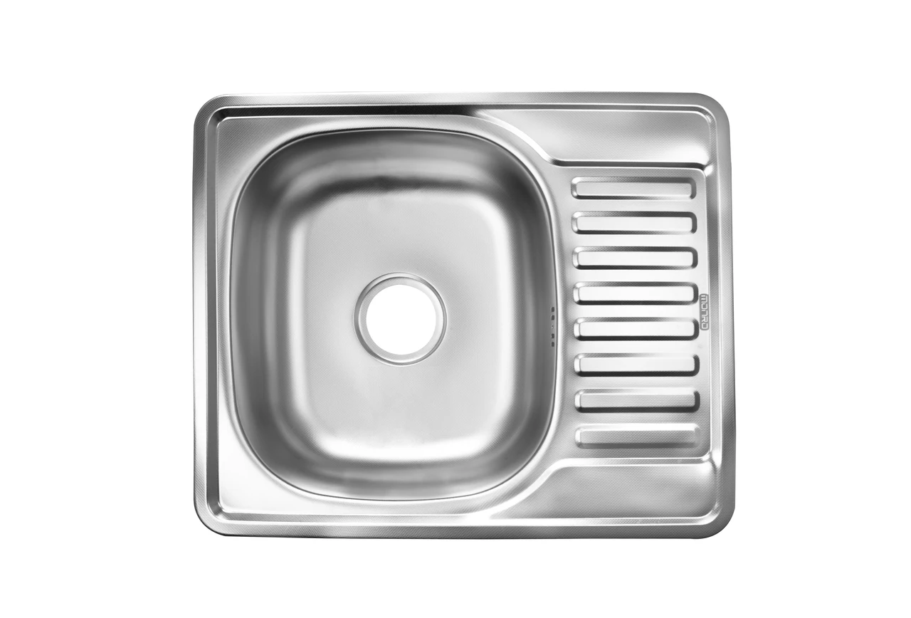 Мийка врізна MONRO 5848 (06/180) Satin прямокутна, фото 1