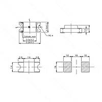 Светодиод SMD 1206, желтый