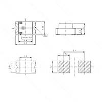 Светодиод SMD 0805, белый холодный