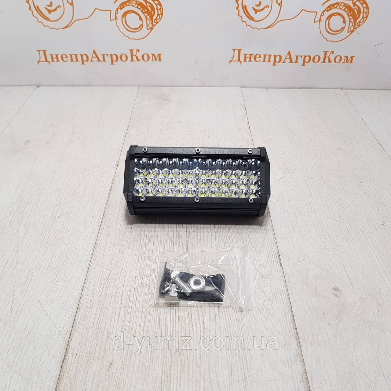 Фара LED прямокутна 144W (48 диодів), фото 1