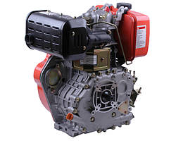 Двигун дизельний 186F ТАТА (з виходом валу під шліци, 25 мм) 9 к.с.
