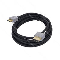 Кабель штекер miniHDMI - штекер HDMI, ультра тонкий, 2м