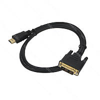 Кабель шт. HDMI - шт. DVI-D, 1м