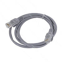 Патч-корд литий RJ45 1м, сірий