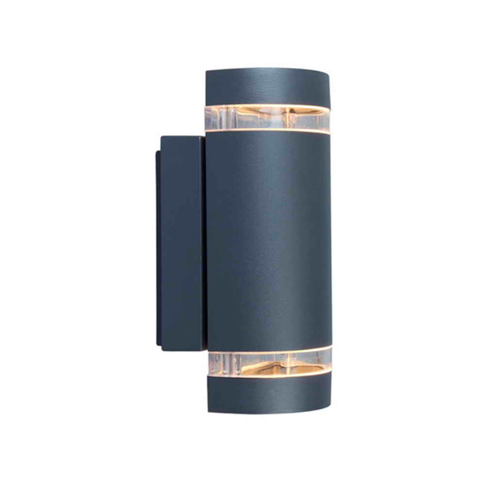Світильник вуличний настінний LUTEC Focus 2*GU10 IP44 235x109x110mm Architectural 5604011118