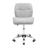 Крісло Бінго – комплектація Хром – механізм Піастра – оббивка Сірий, фото 3