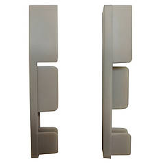 Заглушка Biom ZP-601 для профілю плінтуса PLP-601 (комплект 2 шт.) 22832