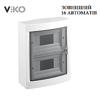 Щит розподільний Viko на 16 автоматів зовнішній