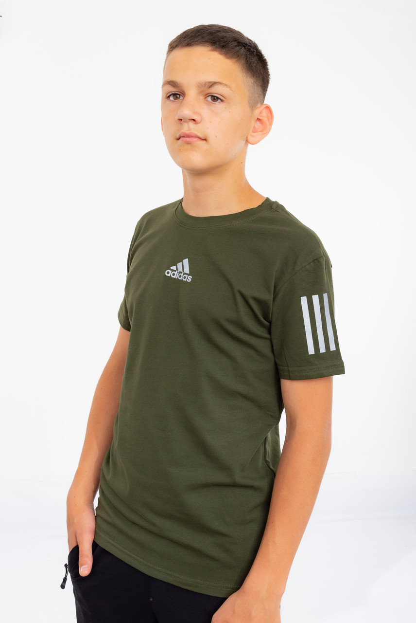Чоловіча футболка Adidas FN-0823 хакі