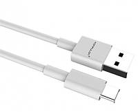 USB кабель Konfulon Type-C (2A/1м) (DC-06)- білий