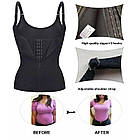 Корсет післяпологовий на бретельках для утяжки живота, що моделює Грація, корсети для утягування живота жіночий, фото 4