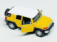 Машинка Kinsmart "Toyota FJ Cruiser" желтая KT5343W-1