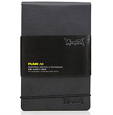 Скетчбук (блокнот) Montana Notebook Plain, А6 14 х 9 см Чорний