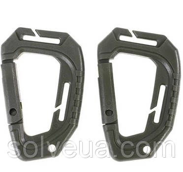 Карабін MIL-TEC MOLLE OLIVE 2ШТ 15922501.solve
