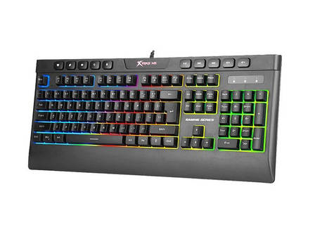 Клавіатура провідна ігрова Xtrike ME KB-508 RGB EN з підсвічуванням, фото 1
