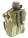 Фляга Mil-Tec 1 л. із чохлом Woodland, 14505020.solve, фото 2