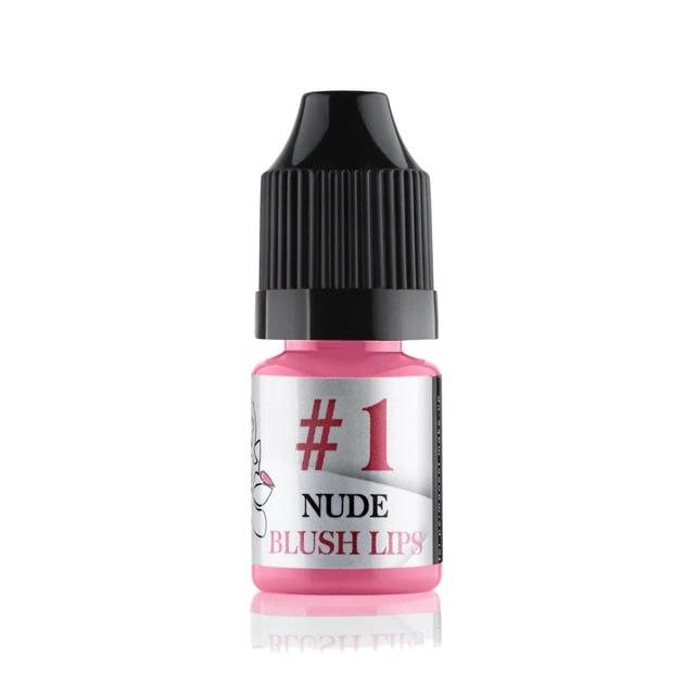 Пігмент Nude Blush Lips №1 для перманентного макіяжу, 5 мл