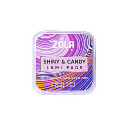 Набір бігуді силіконових Zola Shiny & Candy Lami Pads (S series -S, M, L, M series -S, M, L)