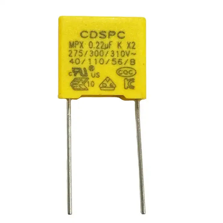 Металоплівковий конденсатор X2 0,22 МкФ,10%, ~310V (15мм)