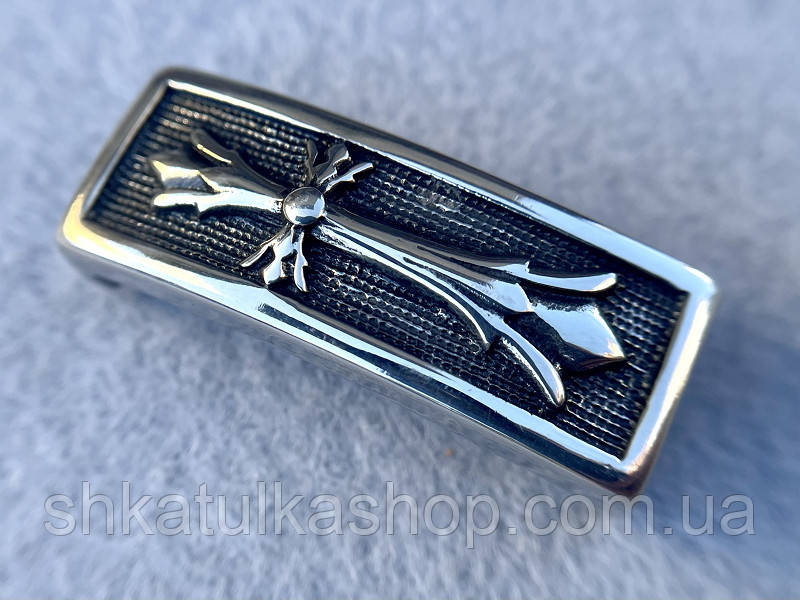 Намистина-протяжка з нержавіючої сталі Н12, фото 1