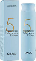 Шампунь с пробиотиками для идеального обьема волос Masil 5 Probiotics perfect Volume shampoo, 300 мл. 775