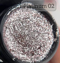 Platinum Gel by DANNY (гліттер гель) №02 8 ml