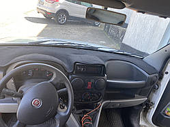 Накидка на панель приладів FIAT Doblo з годинником 2000-2009 Чохол/накидка на торпеду автомобиля Фіат Добло