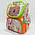 Рюкзак шкільний для дівчинки портфель до школи "Котик" ортопедична спинка, світловідбиваючі елементи, фото 4