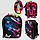 Рюкзак шкільний для дівчинки портфель до школи "Метелики" Ортопедична спинка, світловідбиваючі елементи, фото 7
