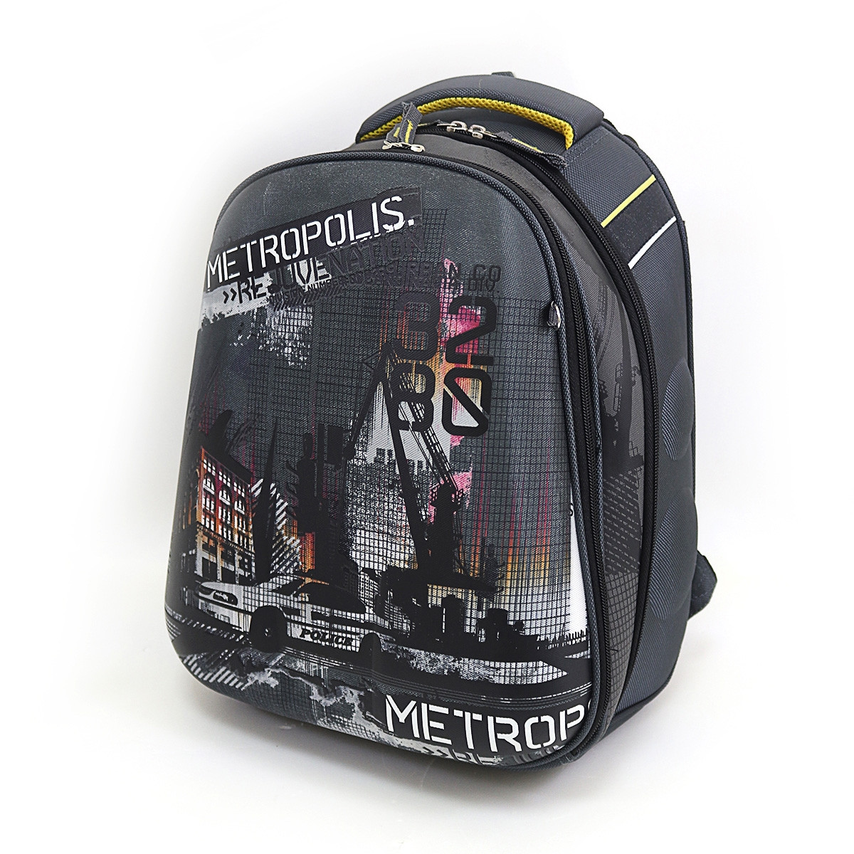 Рюкзак шкільний "Metropolis" ортопедична спинка, світловідбиваючі елементи