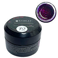 Гель глиттерный Starlet Professional Glow Gel, №12