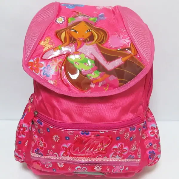 Рюкзак шкільний для дівчинки портфель у школу "winx", посилена спинка, пластиковий піддон