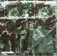 Тент універсальний тактичний MIL-TEC woodland 14241320.solve