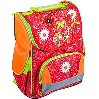 Рюкзак школьный для девочки портфель в школу "Sweet Love" ортопедическая спинка, светоотражающие элементы