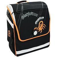 Рюкзак школьный для мальчика портфель в школу "Скорпион" магнитный замок, ортопедическая спинка