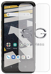 Бронеплівка для CAT S53 на екран зносостійка поліуретанова SoftGlass