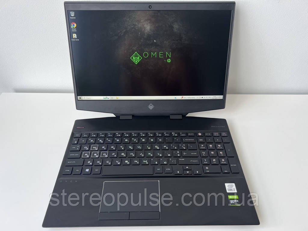 Ігровий ноутбук  HP OMEN (15-dh1054nr): i7-10750H/ GTX1660 Ti (6Gb)/ 16Gb DDR4/ 512 SSD M2