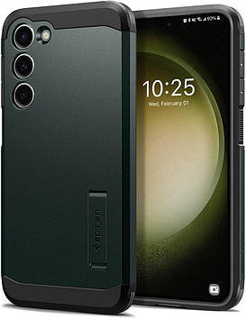 Чохол Spigen для Samsung Galaxy S23 - Tough Armor, Abyss Green (ACS05720)