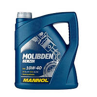 Моторное масло Mannol Molibden Benzin 10W-40 (4л.)