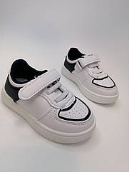 Кросівки для хлопчика Clibee 55-1 ZC navy білі р.20,24,25