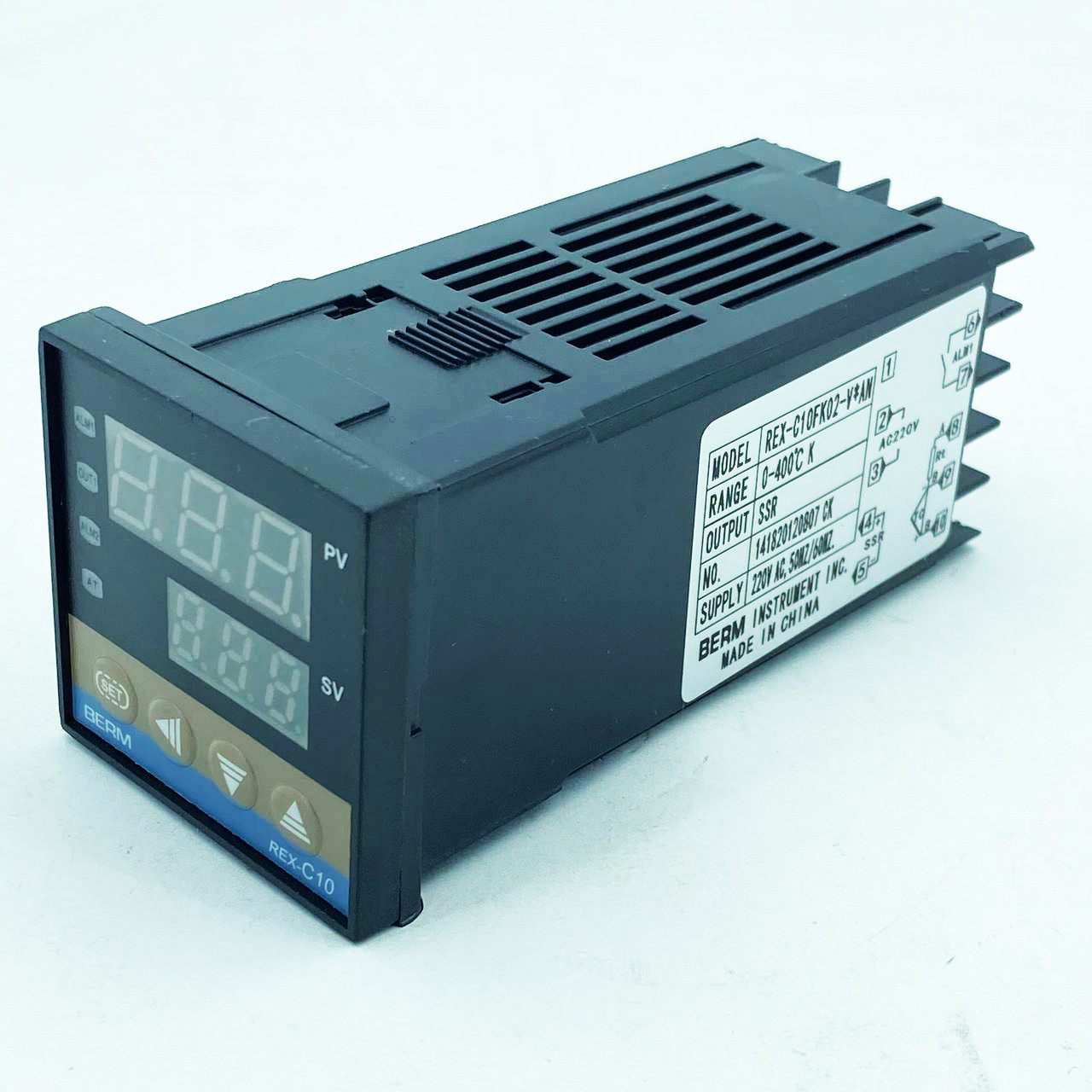 Терморегулятор цифровой AC220V REX-C10FK02-V*AN - фото 2 - id-p1892322331
