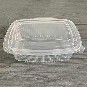 Контейнер прозорий TP 1000 мл PP (для СВЧ) (50/400) СВЧ1000