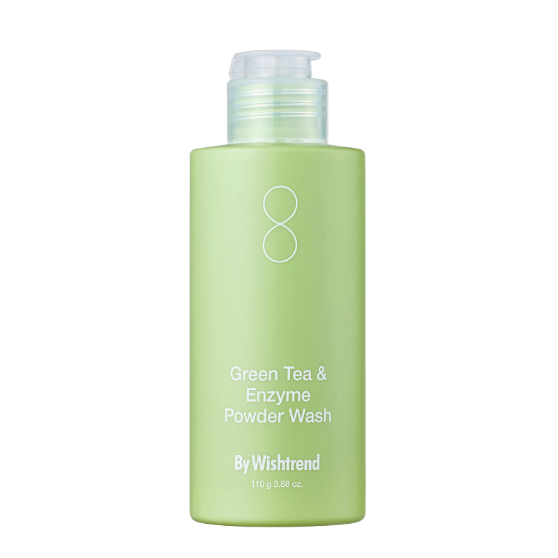 Ензимна пудра для вмивання з вітаміном C та зеленим чаєм By Wishtrend Green Tea Enzyme Powder Wash 110 г, фото 1