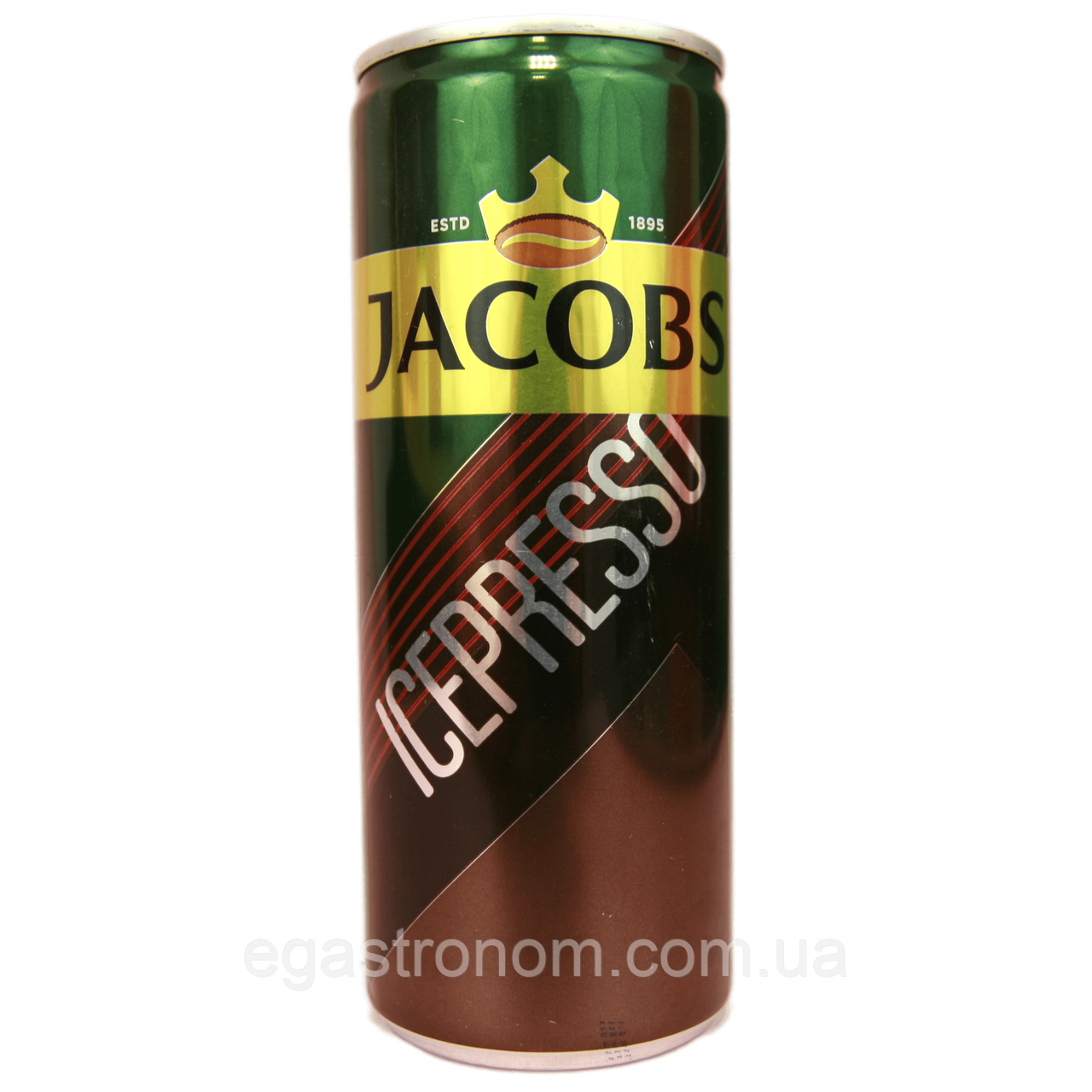 Холодна кава айспресо з молоком Якобс Jacobs icepresso ж/б 250ml 12шт/ящ (Код: 00-00014653)