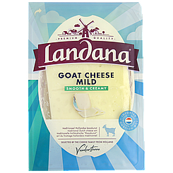 Сир нарізка козячий майлд Ландана Landana midl 120g 10шт/ящ (Код: 00-00014606)
