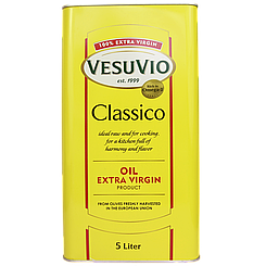 Олія соняшниково-оливкова класична Везувіо Vesuvio classico 5L ж/б 4шт/ящ (Код: 00-00014664)