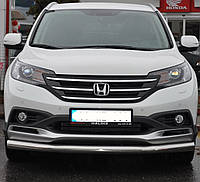 Кенгурятник одинарный ус на Honda CR-V d60 (c 2012---) защита на Хонда срв